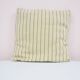 Vintage beige striped cushion