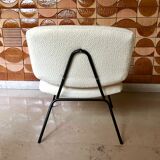 Pierre Paulin CM 190 heater for Thonet with Lelièvre fabric