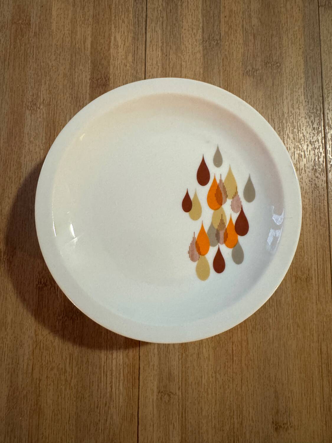 Set of 6 dessert or bread plates - 17 cm - vintage Bareuther
