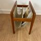 Porte revue scandinave en teck