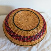 Set of three nesting bamboo boxes – China – 1980s