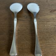 Set de couverts à salade midcentury Denmark Sorensen argent sterling 1959