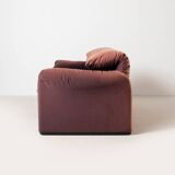 Vico Magistretti Maralunga 2 seater / loveseat for Cassina, Italy, 1980s