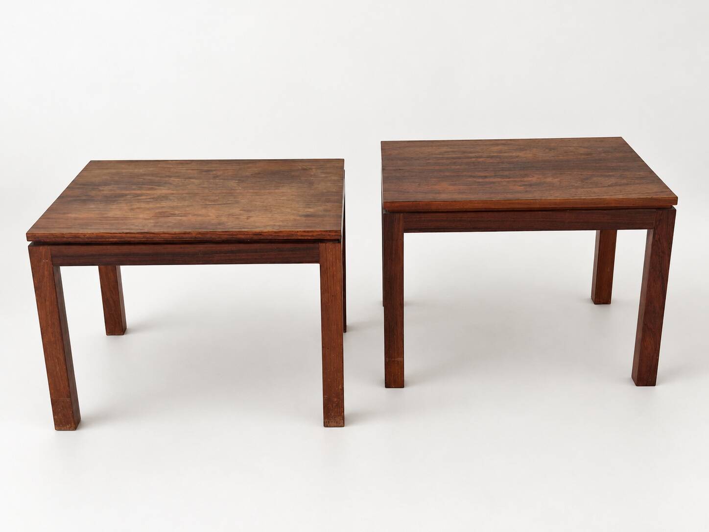Side tables in rosewood, Denmark, 1960s, set of 2