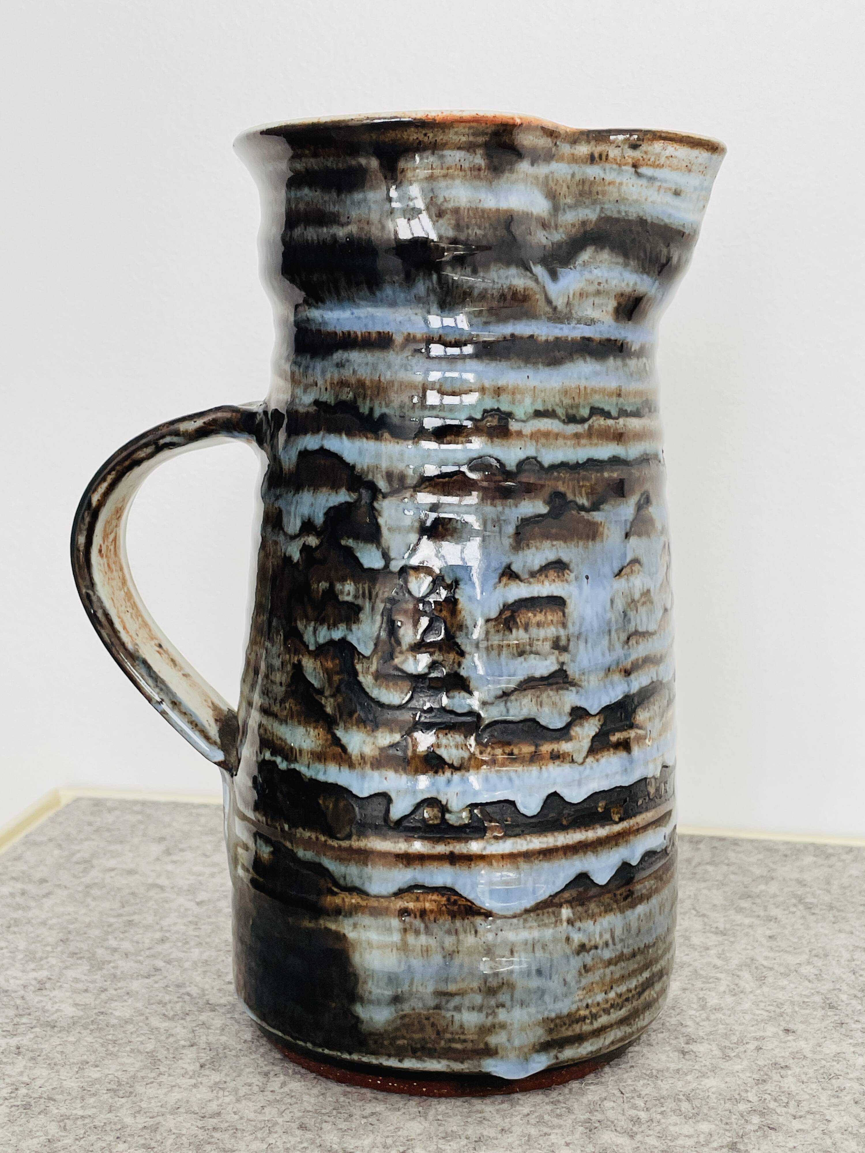 Stoneware carafe - Studio Galois Llangoren Pottery - 60/70