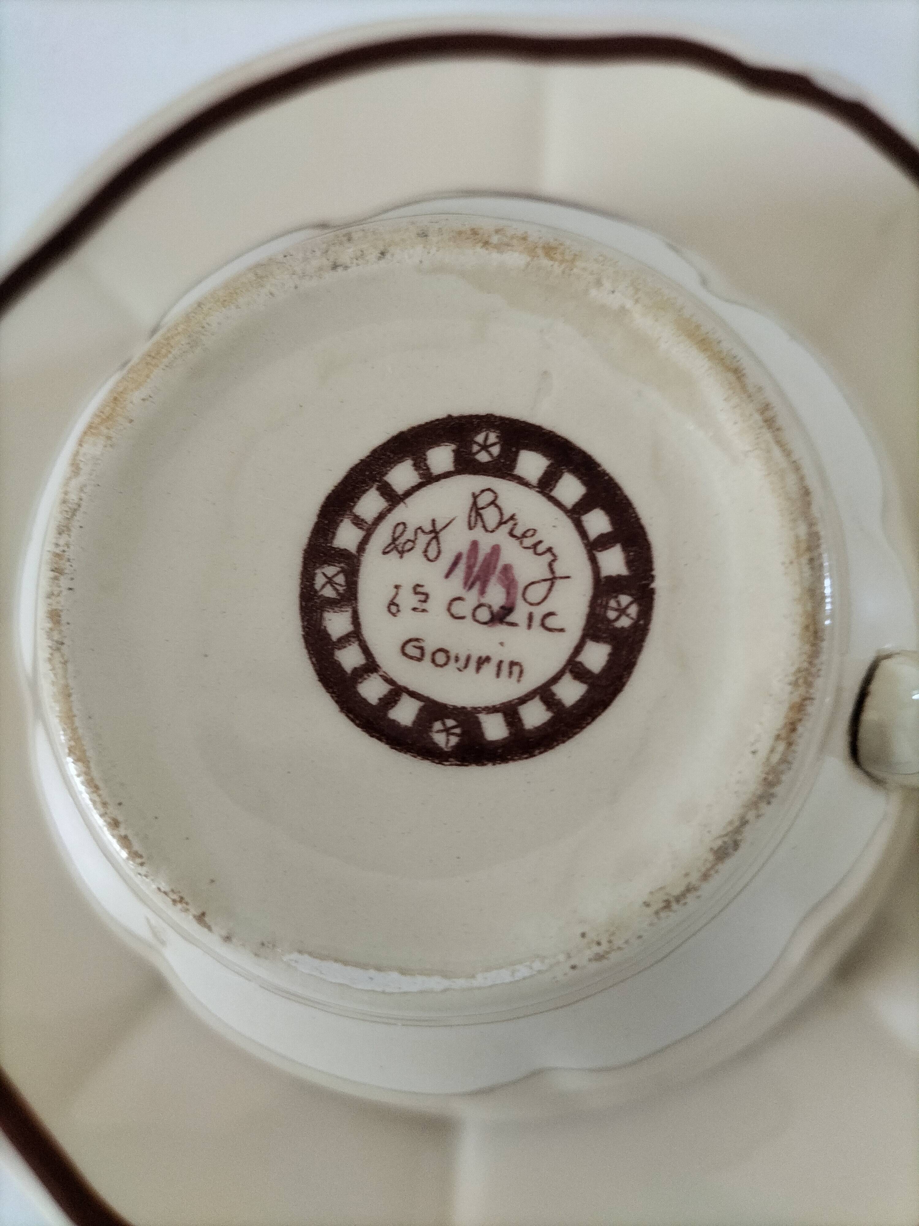 Large Breton mug workshop Coizic Ty Breizh