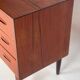 Scandinavian teak chest of drawers from the 1960s.