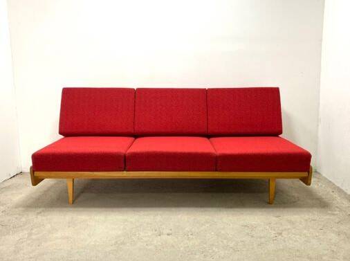 Daybed sofa by Interier Prahà, Vintage Czech 1960s