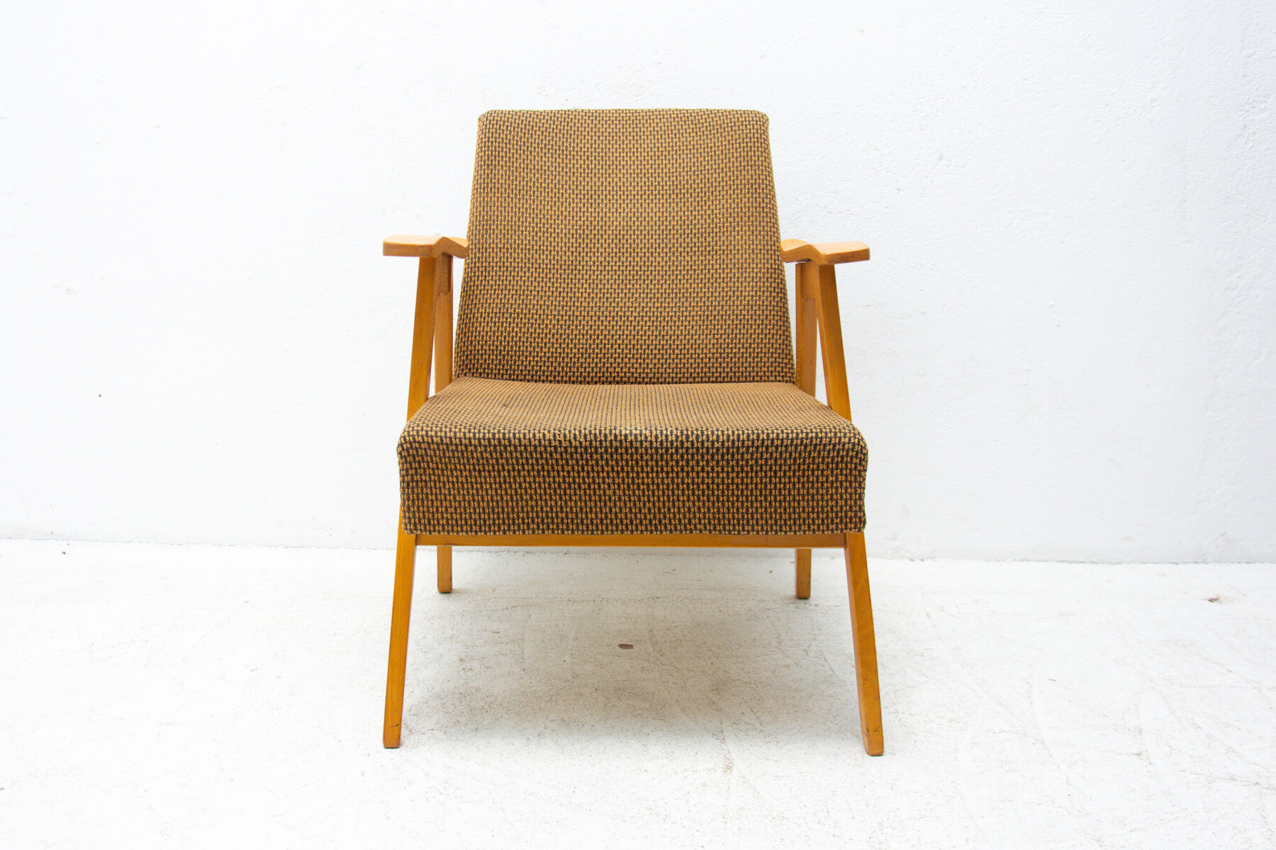 Pair of mid century Czechoslovak armchairs, 1960