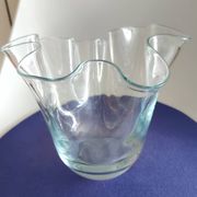 Crystal handkerchief vase, circa 1930