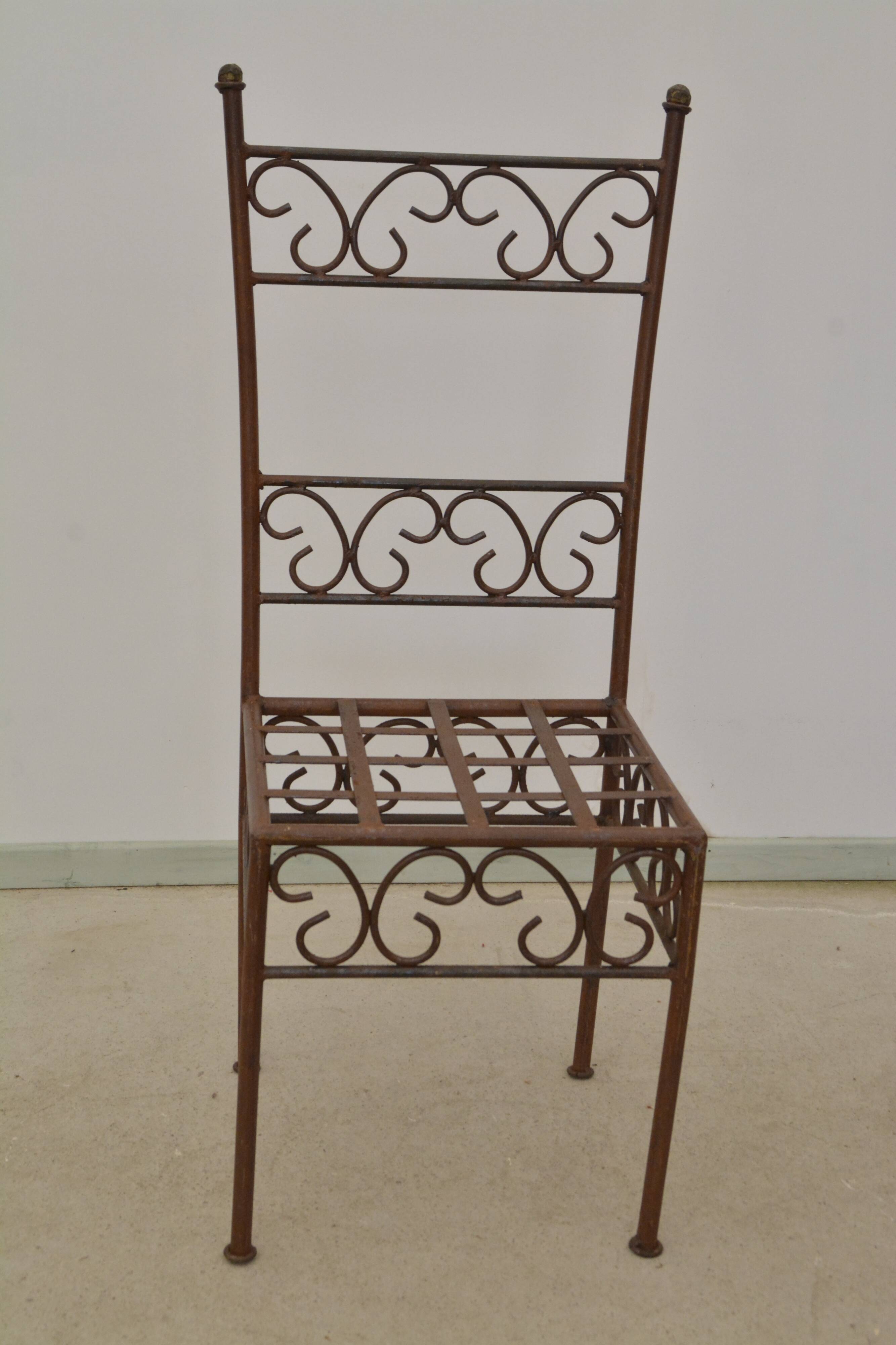 Wrought iron chairs