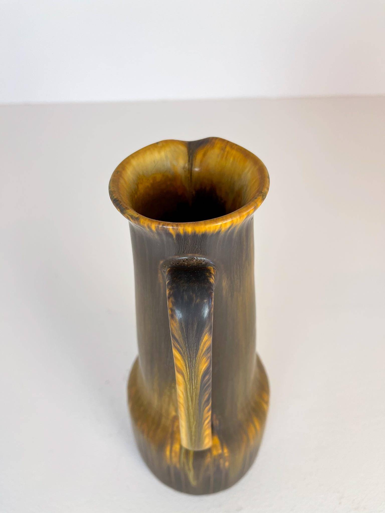 Large Mid-Century Modern Ceramic Vase by Gunnar Nylund, Rörstrand, Sweden