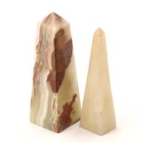 Stone obelisks paperweight, 1970s