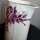 Toilet pitcher / pitcher / vase model Pauline de Moulin des Loups, faience decoration with red rose