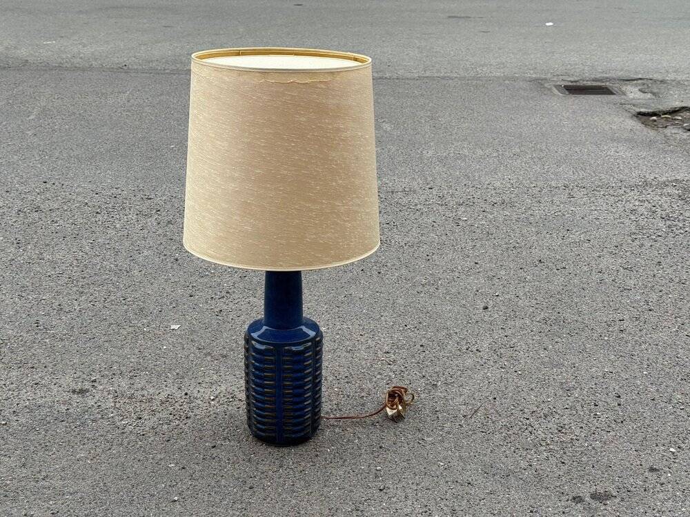 Large ceramic lamp by Einar Johansen for Søholm, Denmark, 1970s