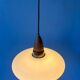 Suspension en verre opalin (style Philips) - Louis Kalff