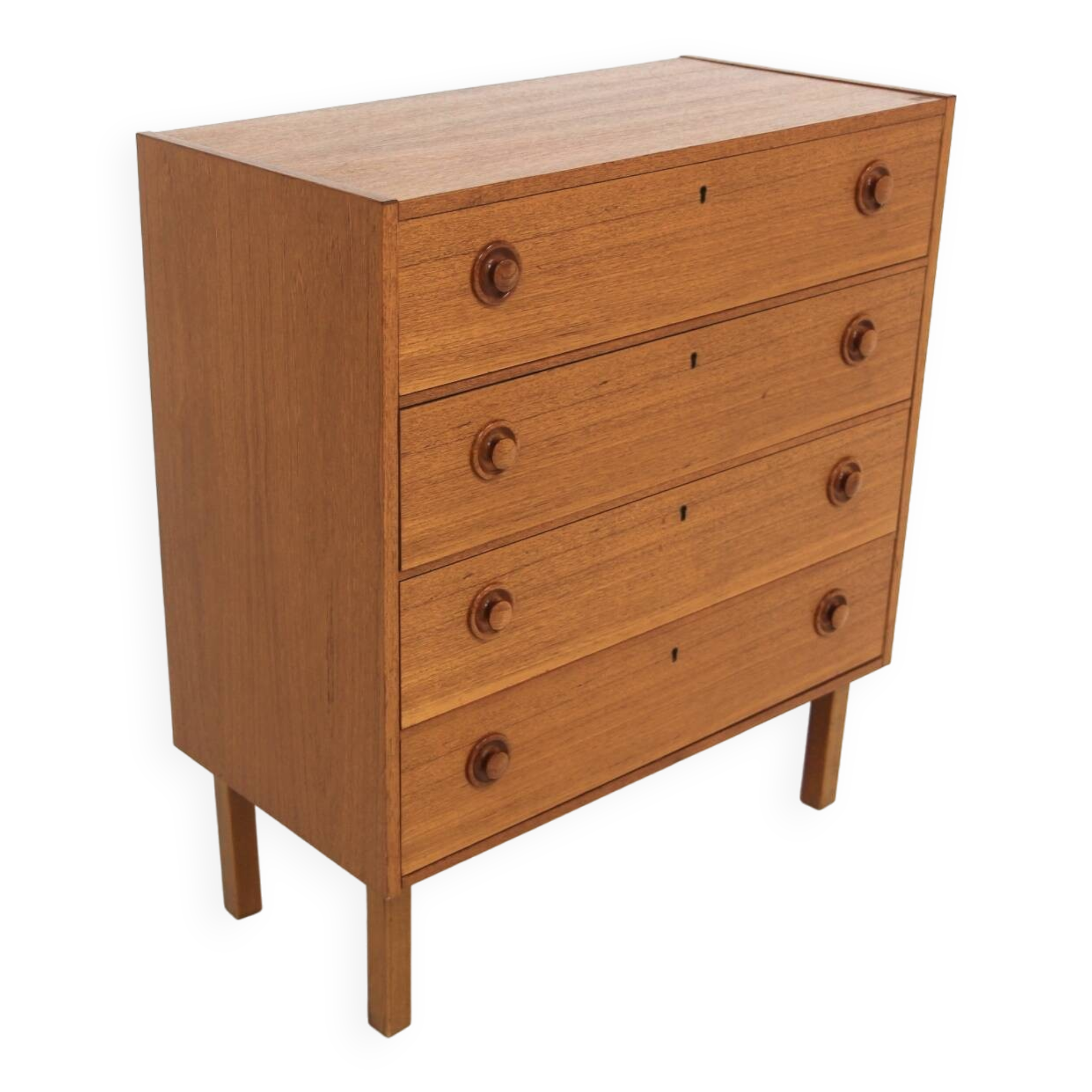Scandinavian teak chest of drawers, Sweden, 1960