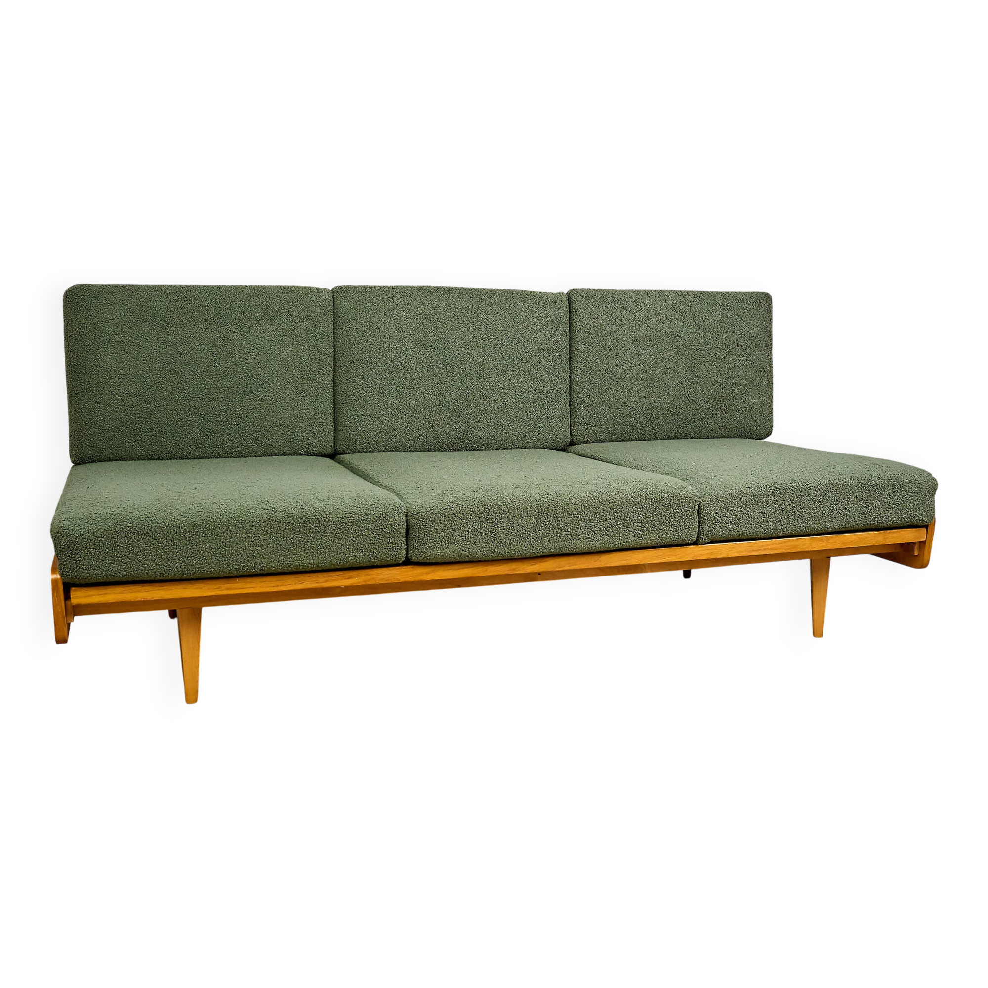 Sofa bed Interior Prague, Czechoslovakia, 1960s.