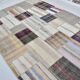 Vintage Turkish White Kilim Rug