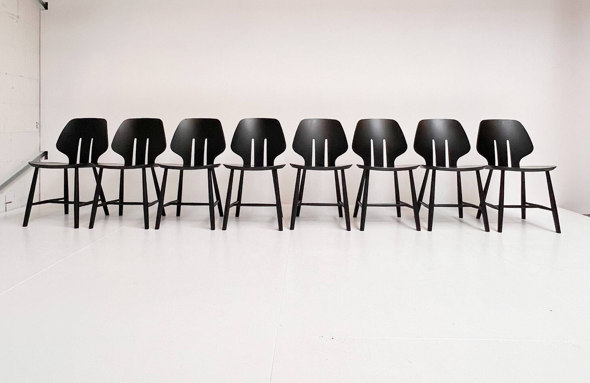 Chaise Ejvind Johansson J67 pour FDB Mobler (à l'unité), années 1970