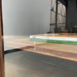 Enfilade de métier XXL chêne portes vitrées