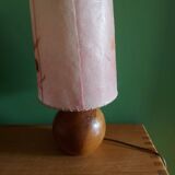 Vintage wooden lamp