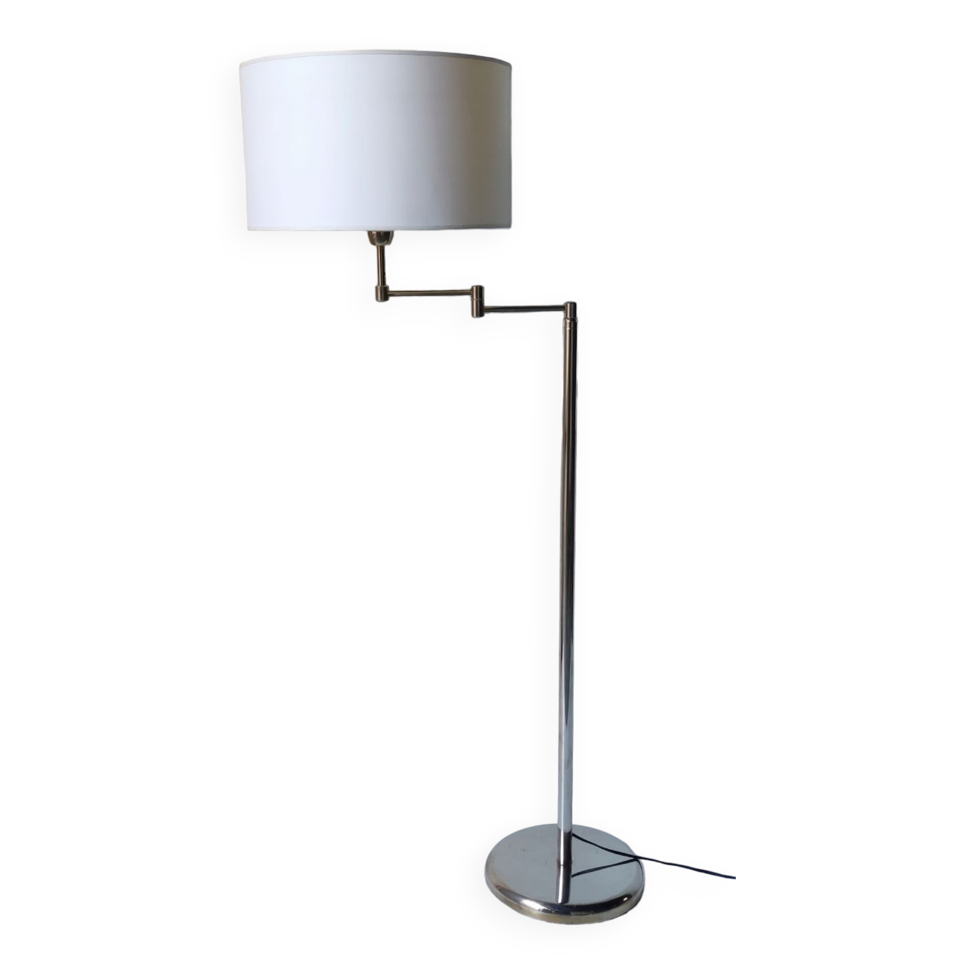 Articulated reading floor lamp from the 80s