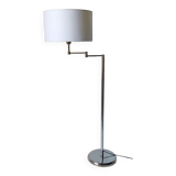 Articulated reading floor lamp from the 80s