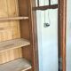 Parisian display cabinet in solid oak – 1950s – Authentic charm