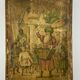 Old wooden box cube puzzle orientalist aladdin game 1900