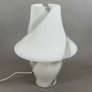 Mushroom table lamp in Murano glass by De Majo, large vintage design from the 70s.