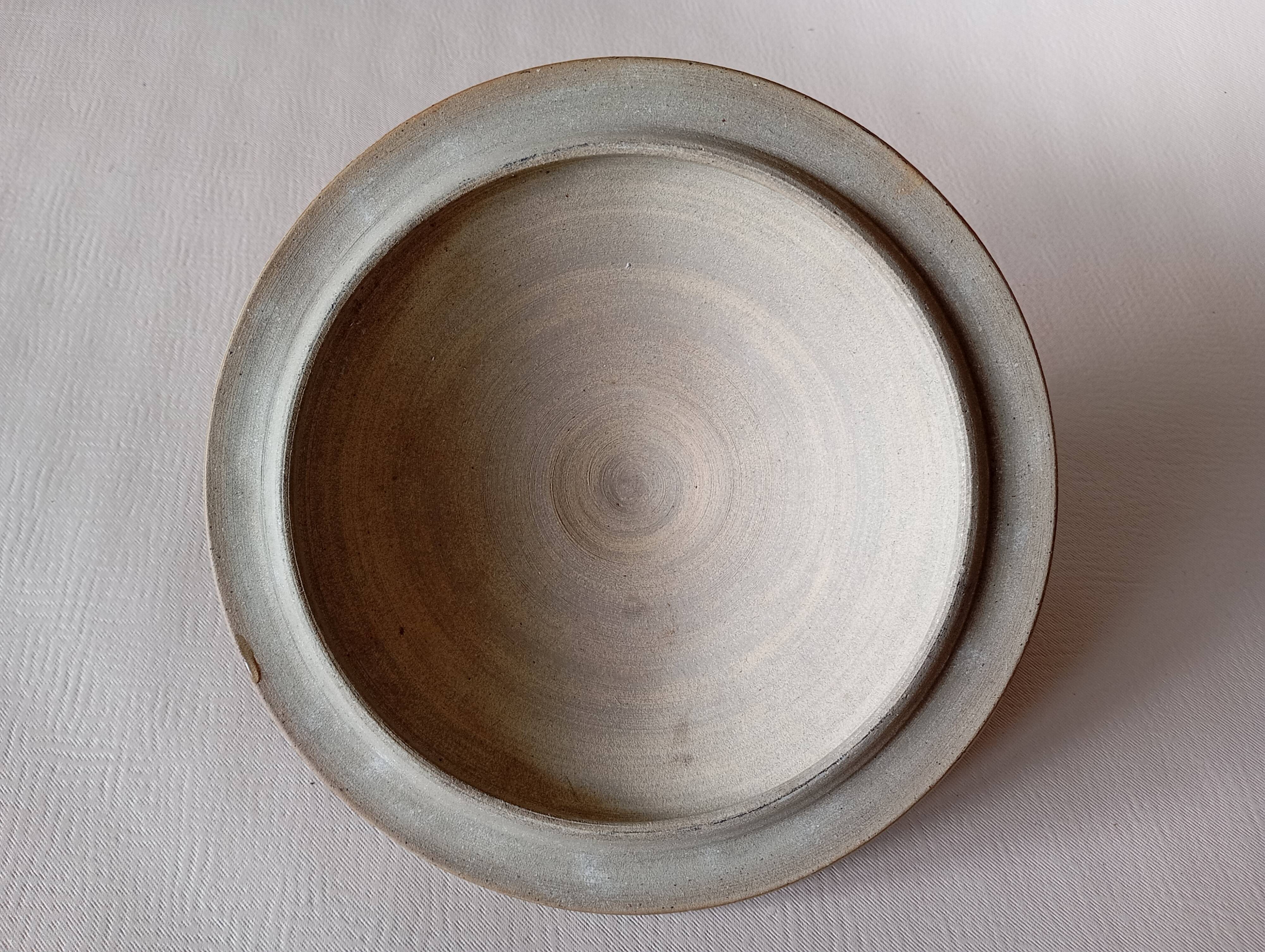 Handcrafted stoneware vegetable bowl