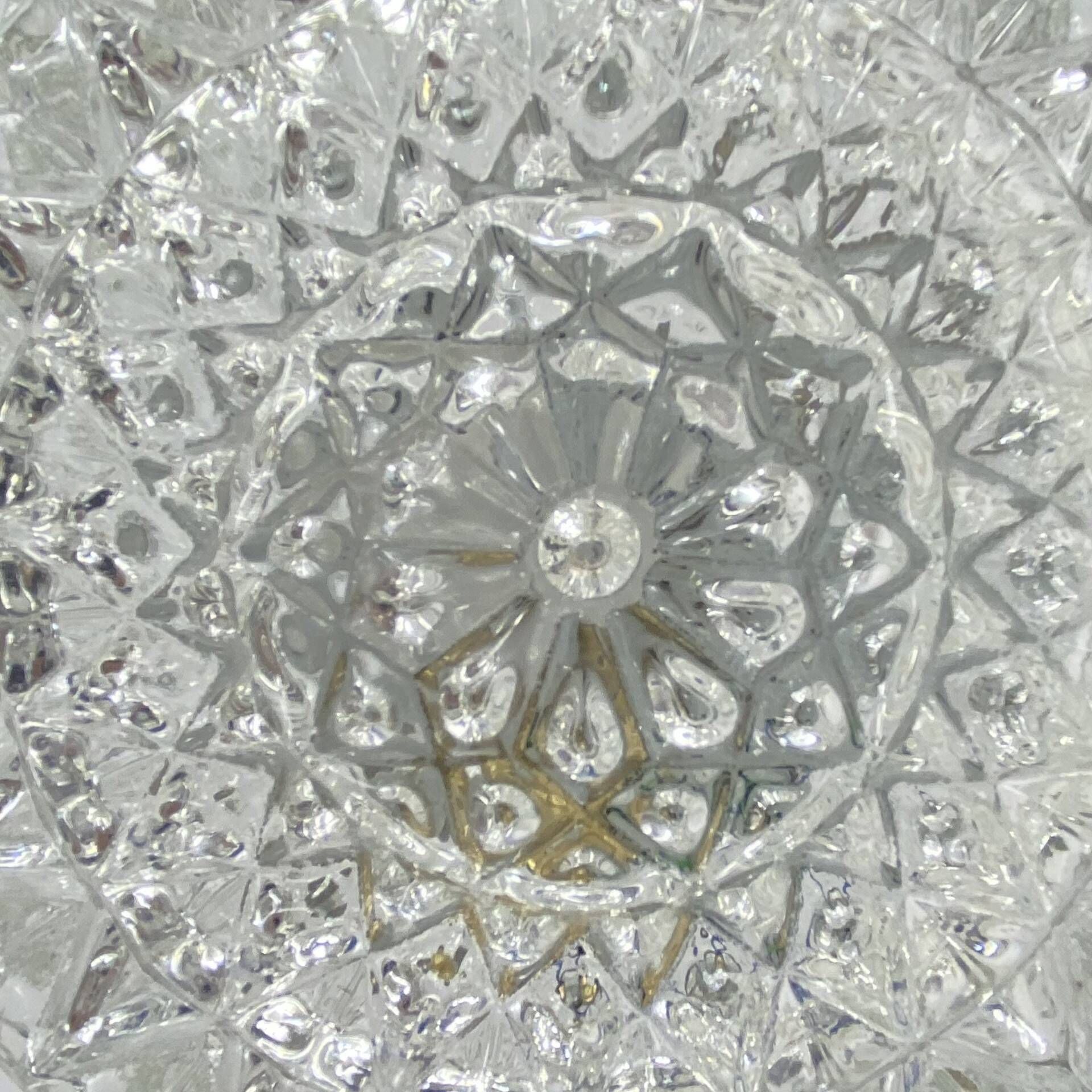 Wall light ceiling round glass minimalist 1970 1980 seventies eighties