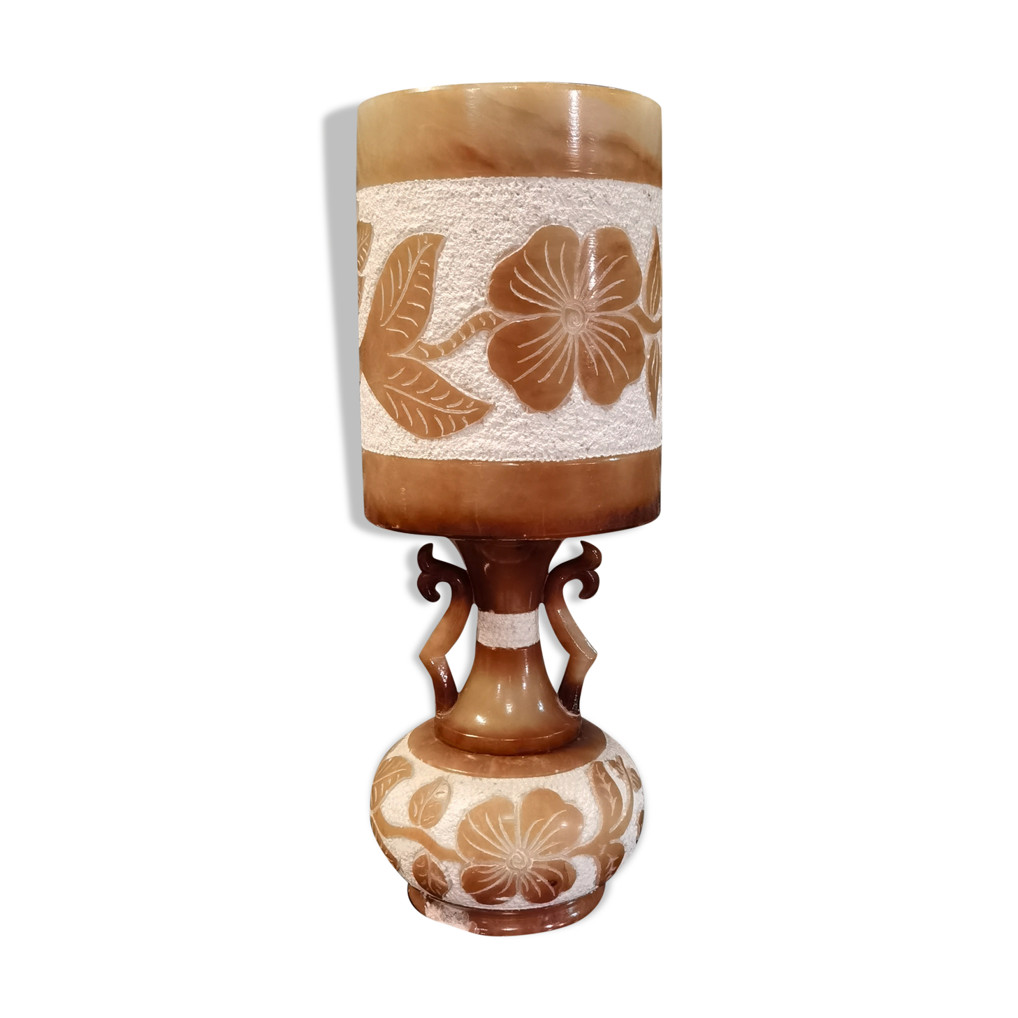 Alabaster lamp 1970