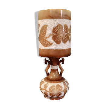 Lampe en albâtre 1970