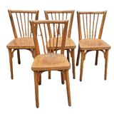 4 Vintage Baumann Bistro Chairs from the 50s/60s