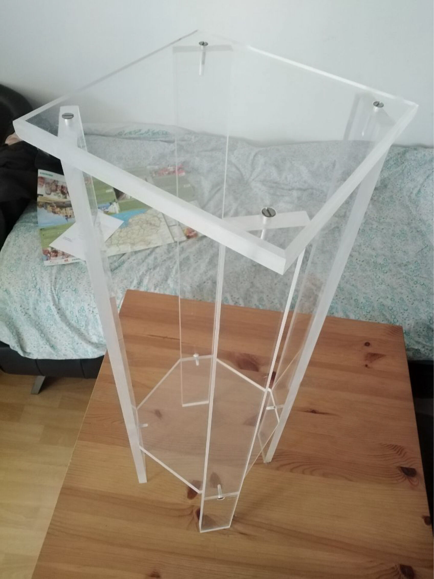 Console plexiglass