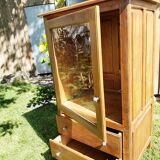 TV furniture with glass window