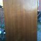 Vintage wardrobe with compass feet in oak and oak cp with 2 sliding doors.