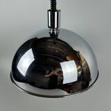 60s 70s ceiling lamp hanging lamp Florian Schulz P58 brass Space Age