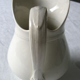 Old toilet bro in white earthenware