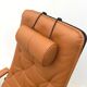 "Bravo" armchair by Jan Ekström for Conform in leather and aluminium, Sweden 2018