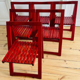 6 Trieste chairs by Aldo Jacober