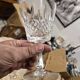 Lot de 12 verres à eau en cristal Val Saint-Lambert