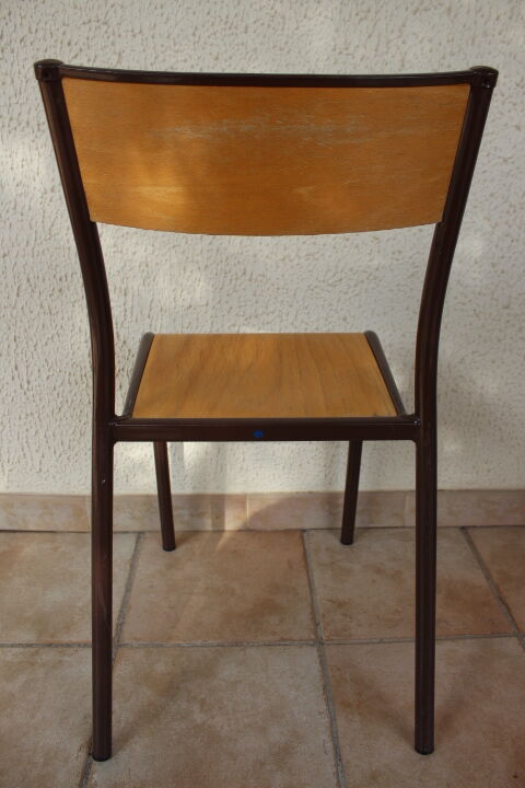 Pair of vintage Mullca school chairs