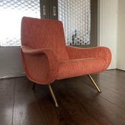Fauteuil Lady Chair par Marco Zanuso pour Arflex années 1950