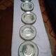 Set de 5 assiettes creuses Terre de Fer Muguet  St Amandinoise