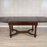 Early 20th Century Extendable Oak Dining Table, 1930s