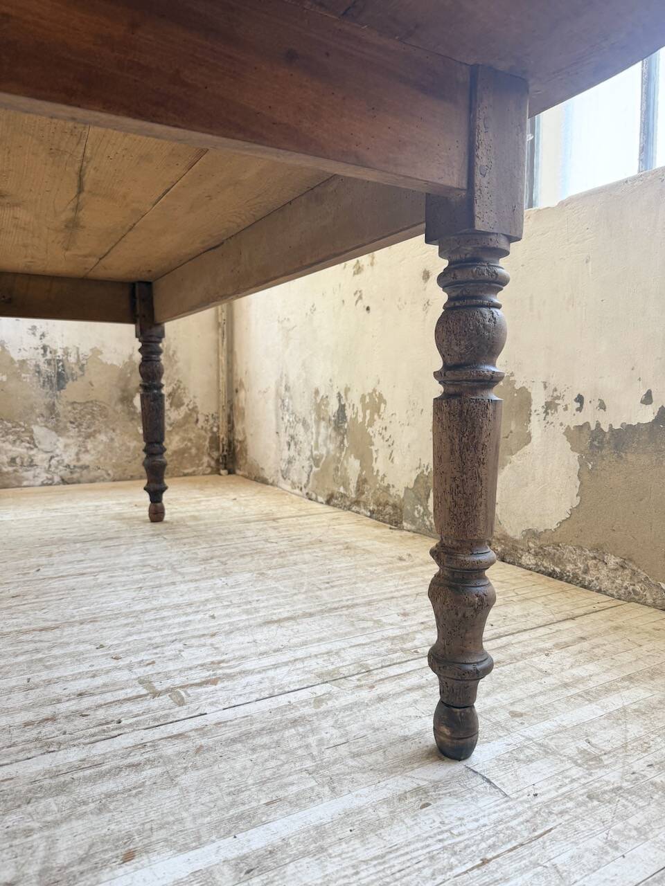 Oval farmhouse table 250cm pine