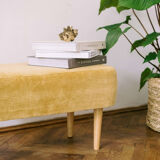 Golden sand bench